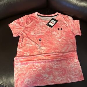 Under Armour Coral Swirl Tee